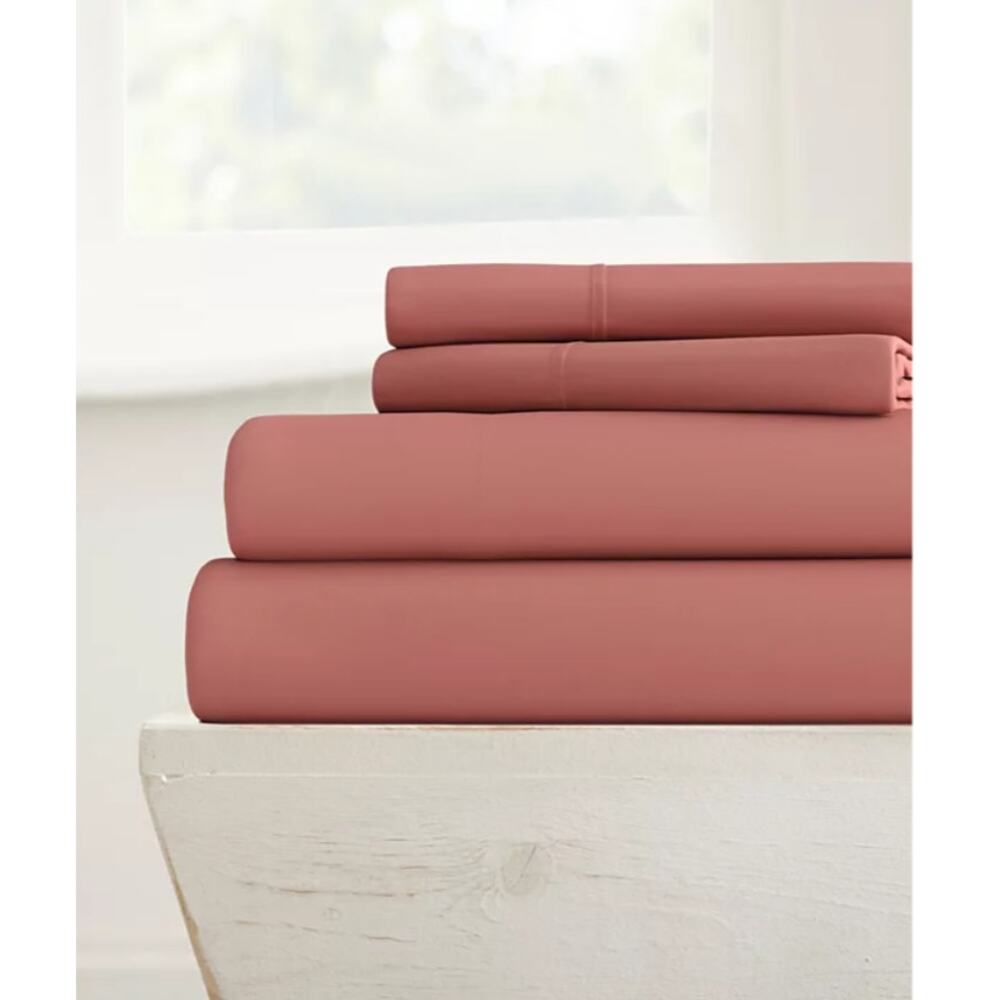 ienjoy Home Style Simplified 4-Pc. Sheet Set, King